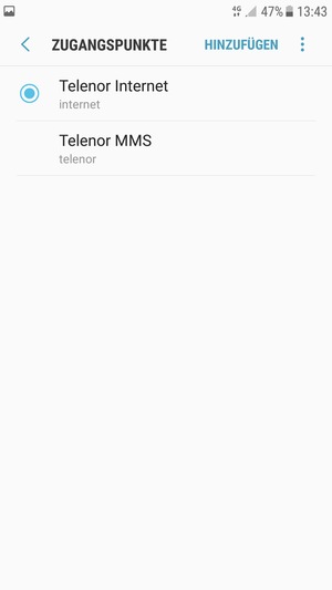 Ihr Handy ist nun für MMS eingerichtet