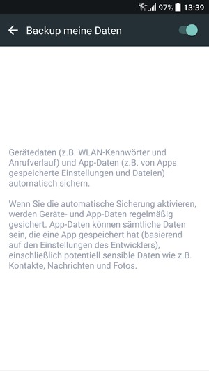 Wählen Sie die Zurück-Taste