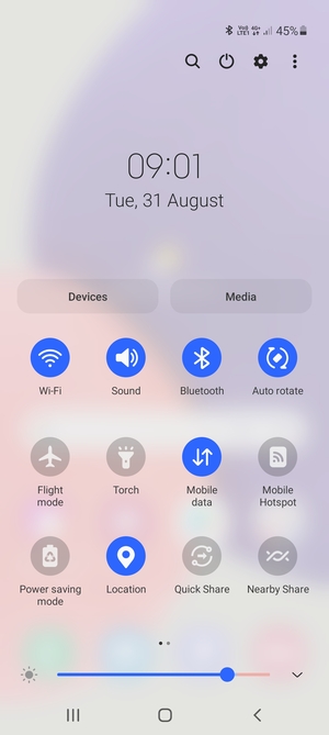 Turn off Wi-Fi  and Bluetooth