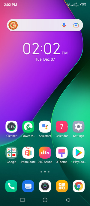 Select Settings