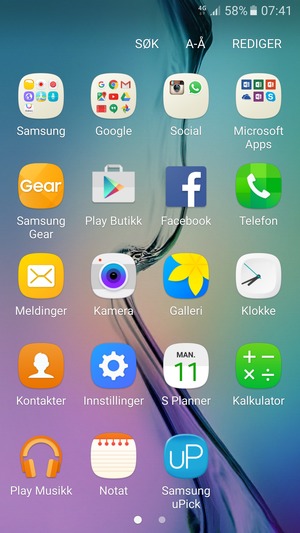 Velg Samsung