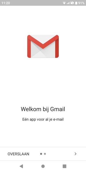 Selecteer VOLGENDE