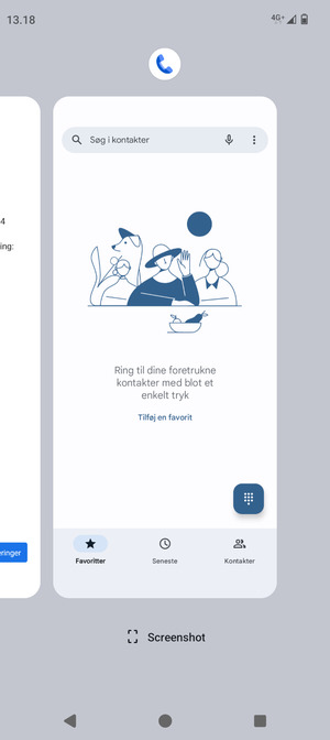 Swipe apps opad for at lukke dem