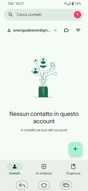 Seleziona Organizza