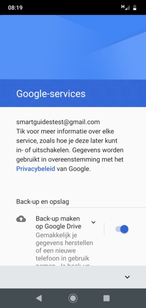 Selecteer MEER