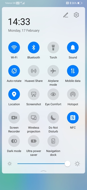 Turn off Wi-Fi and Bluetooth