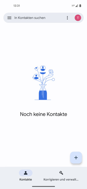 Wählen Sie Korrigieren und verwalten