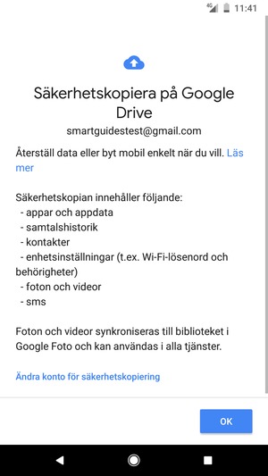 Välj OK