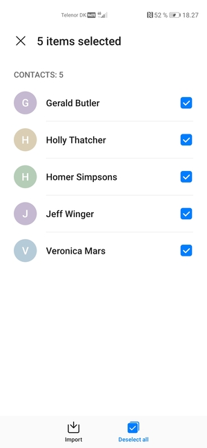 Select Import