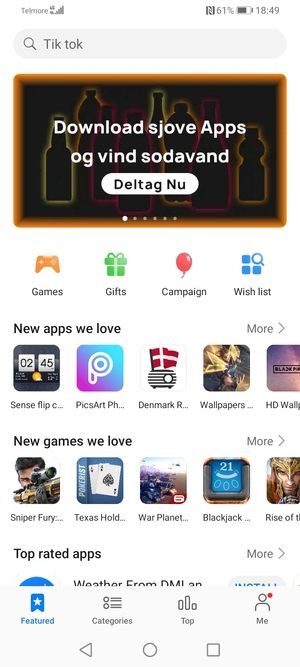 Select the Search bar