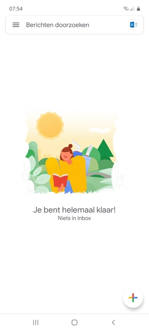 Uw Hotmail is klaar voor gebruik