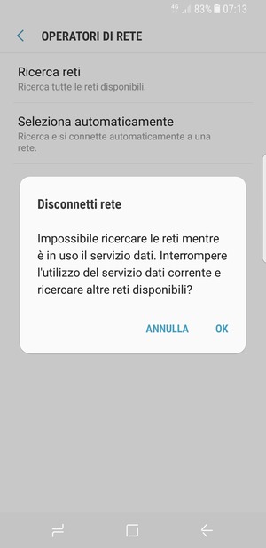 Seleziona OK