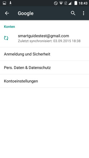 Wählen Sie Ihr Konto