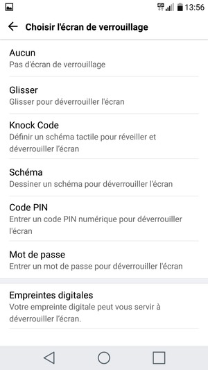 Sélectionnez Schéma