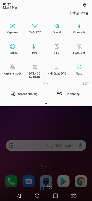 Turn off Wi-Fi and Bluetooth