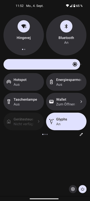 Schalten Sie WLAN und Bluetooth aus