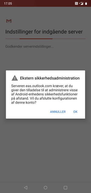 Vælg OK
