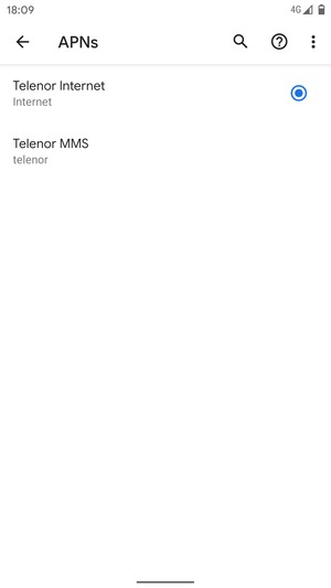 Wählen Sie die Menü-Taste