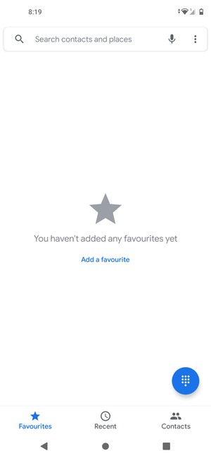Select the Menu button