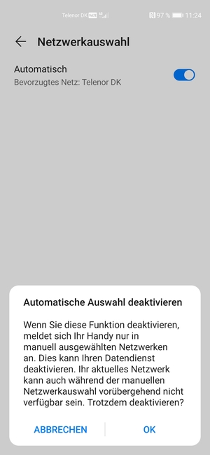 Wählen Sie OK