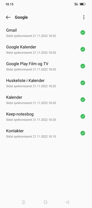 Vælg Menu-knappen
