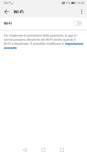 Attiva Wi-Fi