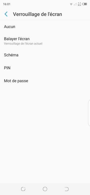 Sélectionnez Schéma