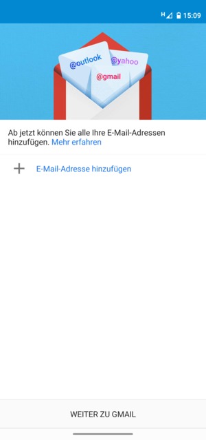 Wählen Sie E-Mail-Adresse hinzufügen