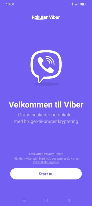 Din app er klar til brug