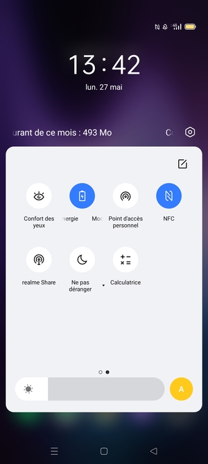 Activer le Mode économie d'énergie