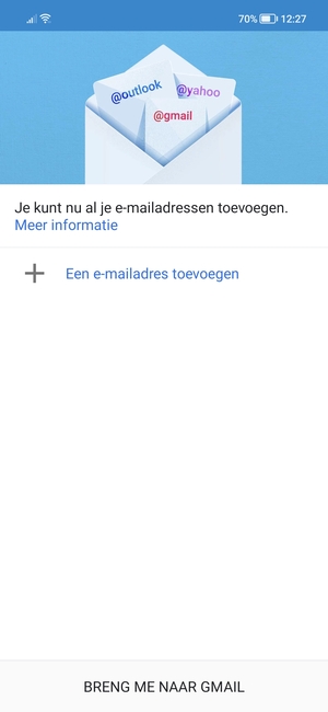 Selecteer Een e-mailadres toevegen