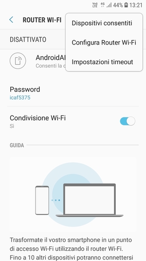 Seleziona Configura Router Wi-Fi