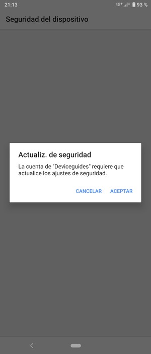 Seleccione ACEPTAR