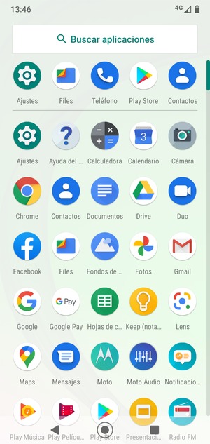 Seleccione Ajustes
