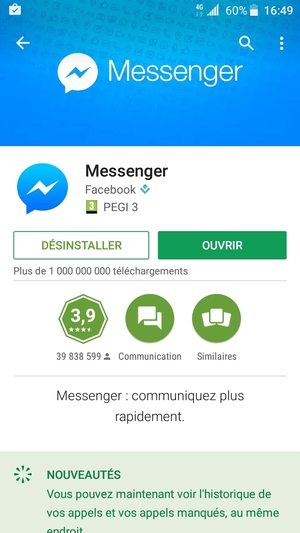 Sélectionnez OUVRIR