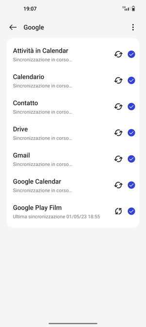 Le tue informazioni verranno sincronizzate