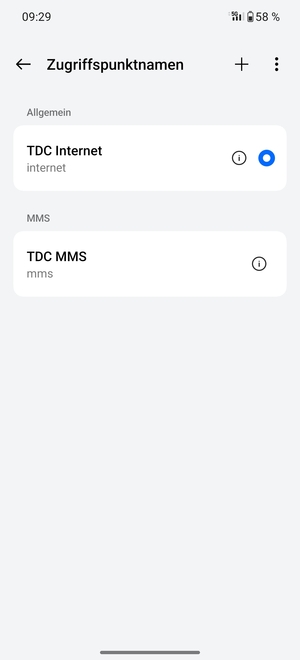 Ihr Handy ist nun für MMS eingerichtet