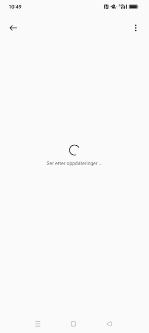 Vent til søket er ferdig