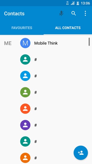 Select the Menu button