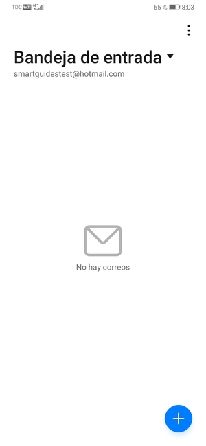 Su Hotmail está listo para usar