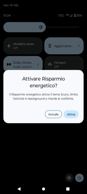 Seleziona Attiva