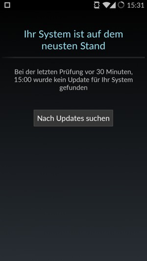 Wählen Sie Nach Updates suchen