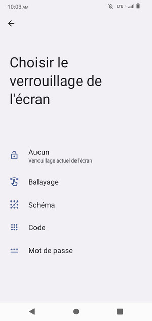 Sélectionnez Schéma