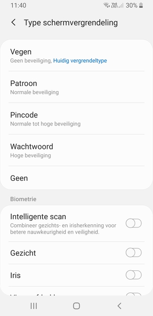 Selecteer Patroon