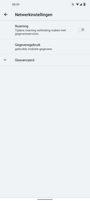 Selecteer Geavanceerd