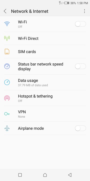 Select SIM cards