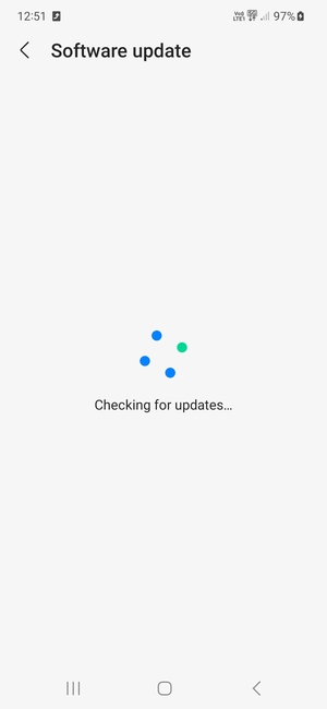 Wait for the search to finish