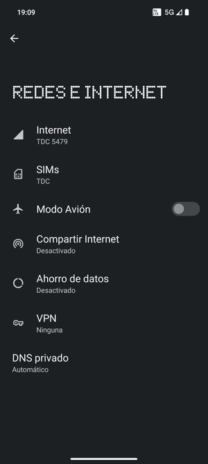 Seleccione SIMs