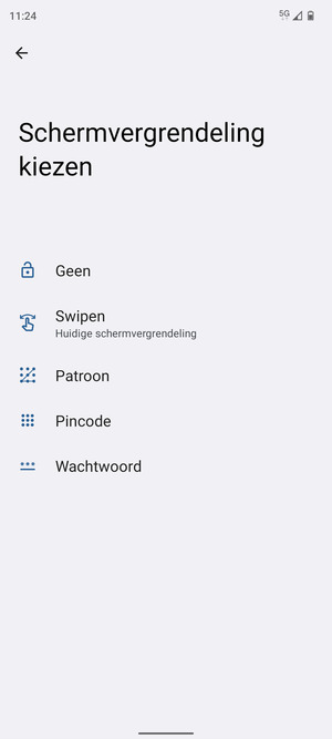 Selecteer Patroon