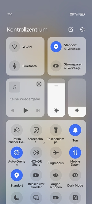 Schalten Sie Standort aus